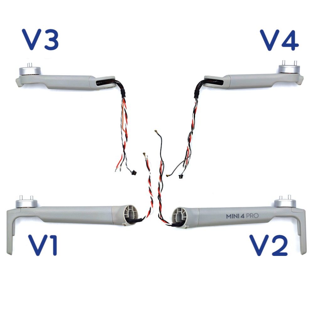 DJI Mini 4 Pro Arm mit Motor & Antenne