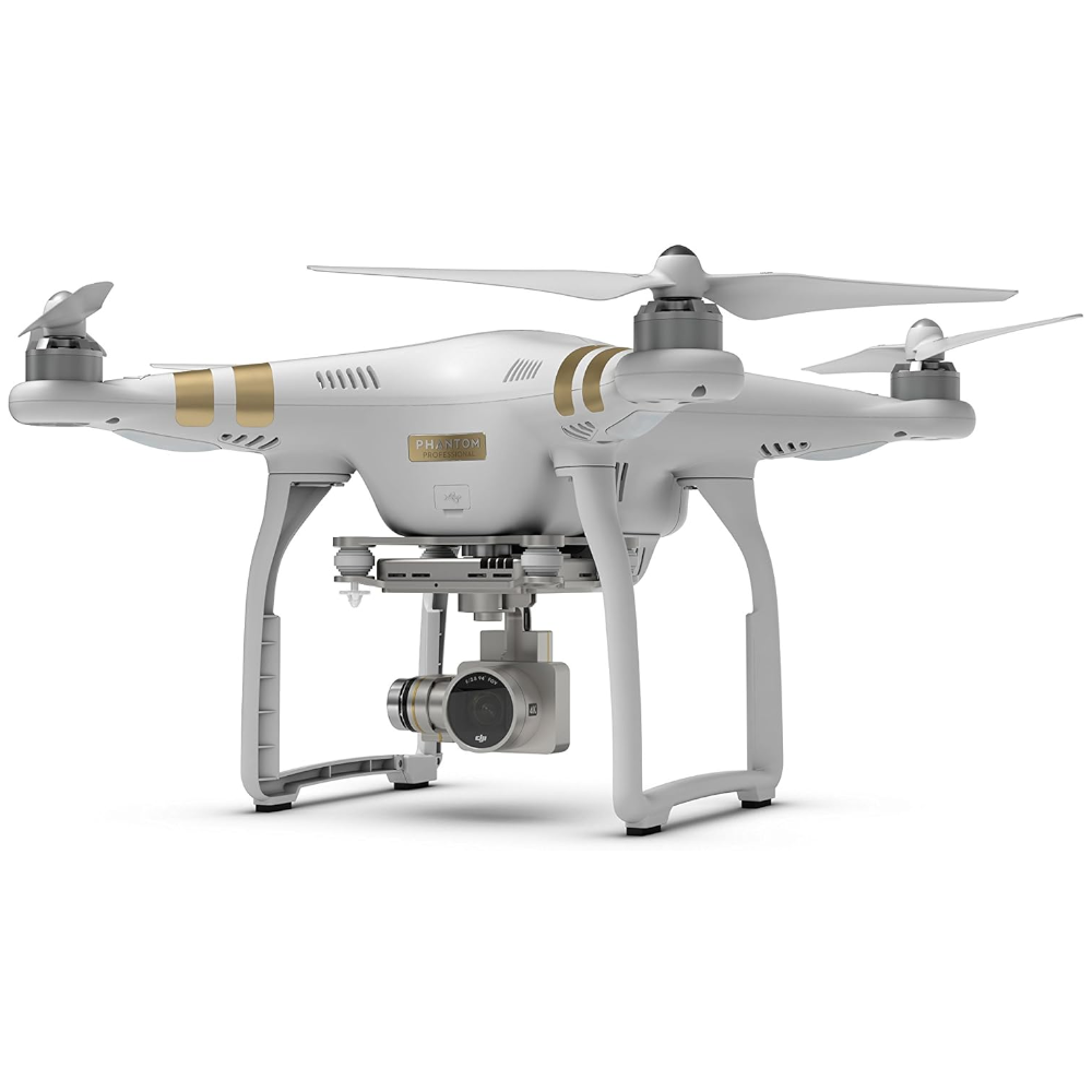 DJI Phantom 3 Professional Drohne einzeln mit Propeller