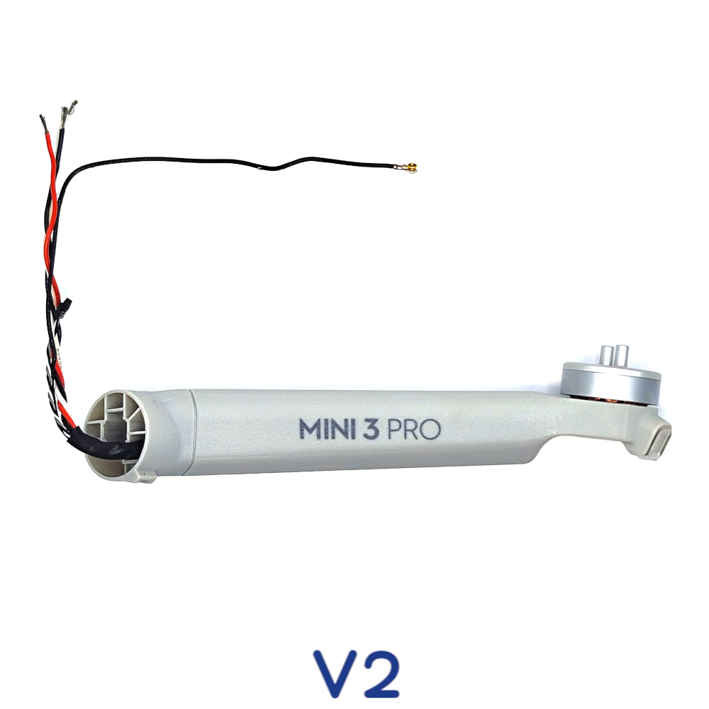 DJI Mini 3 Pro Arm mit Motor, Antenne & Leuchte