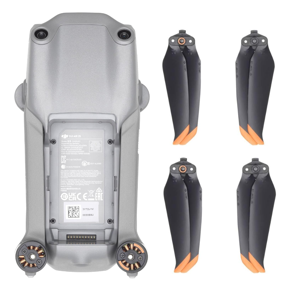 DJI Air 2S Drohne einzeln mit Propellern