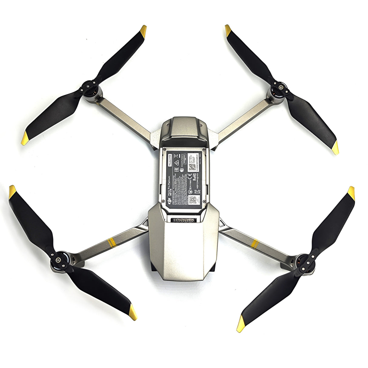 DJI Mavic Pro Platinum Drohne einzeln mit Propellern