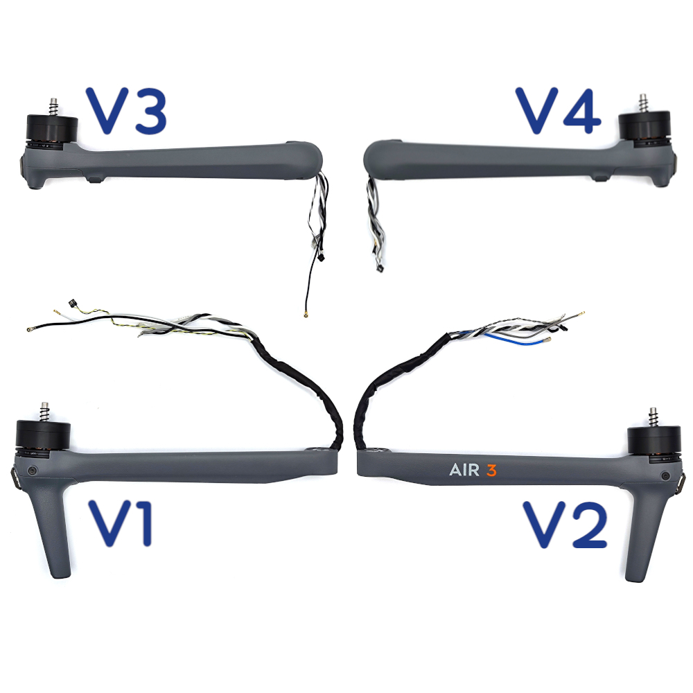 DJI Air 3 Arm mit Motor, Antenne & Leuchte