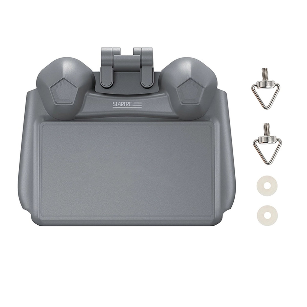 STARTRC 2-in-1 Sonnenblende und Schutzabdeckung für DJI RC/RC 2 mit Ösenschrauben