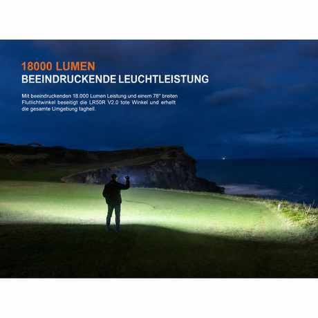 Fenix LR50R V2.0 – High-End Suchscheinwerfer