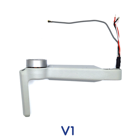 DJI Mini SE Arm mit Motor & Antenne