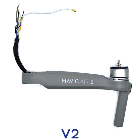 DJI Mavic Air 2 Arm mit Motor, Antenne & Leuchte