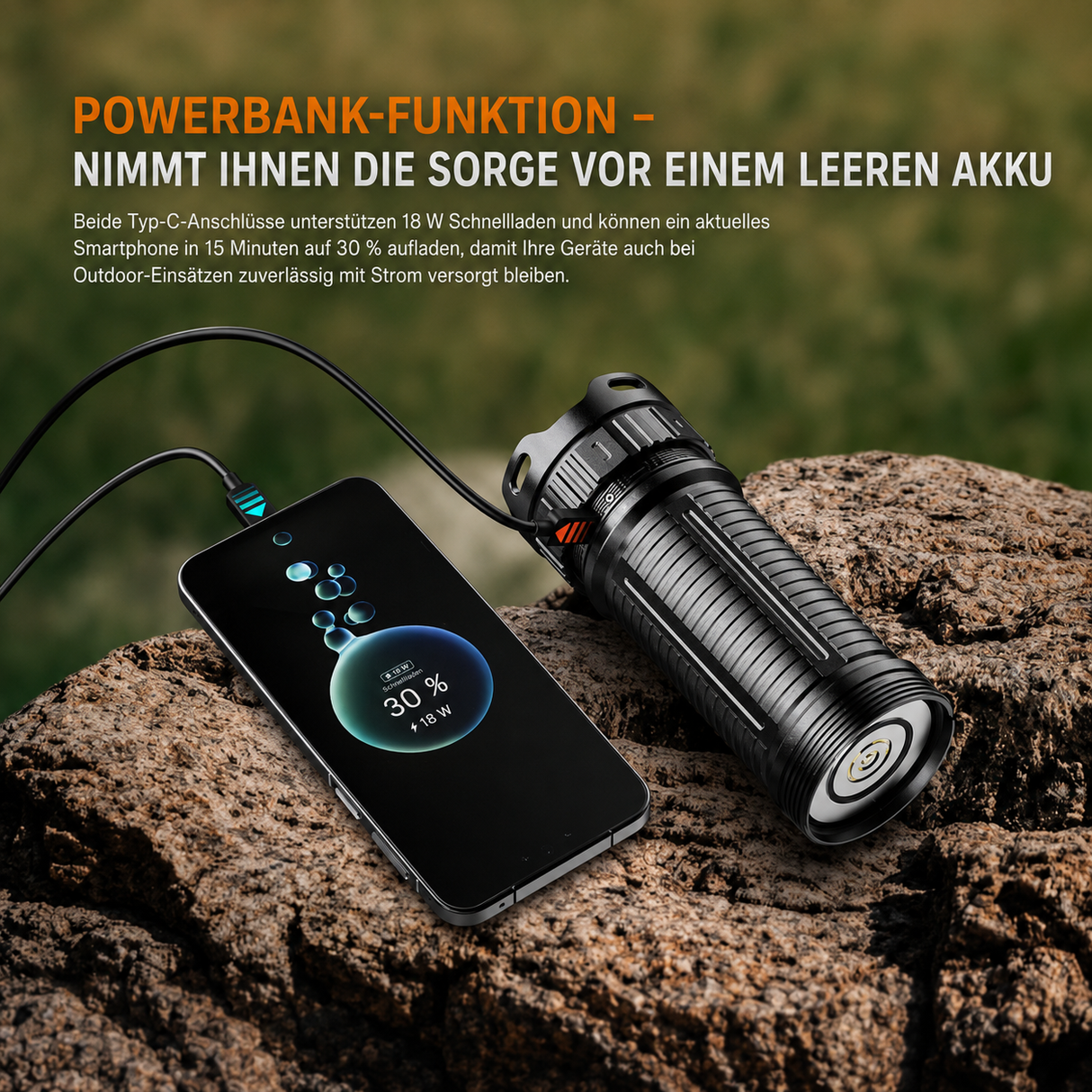 Fenix LR50R V2.0 – High-End Suchscheinwerfer