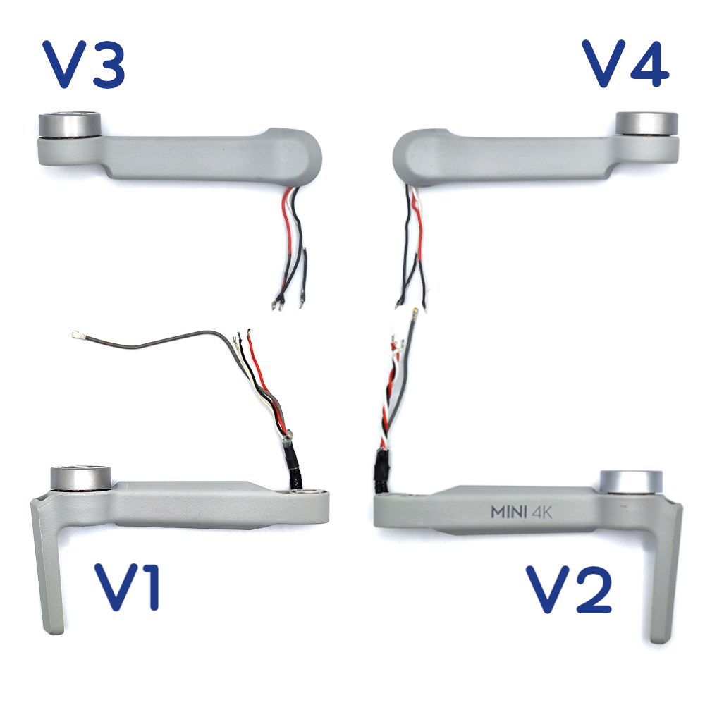 DJI Mini 4K Arm mit Motor & Antenne