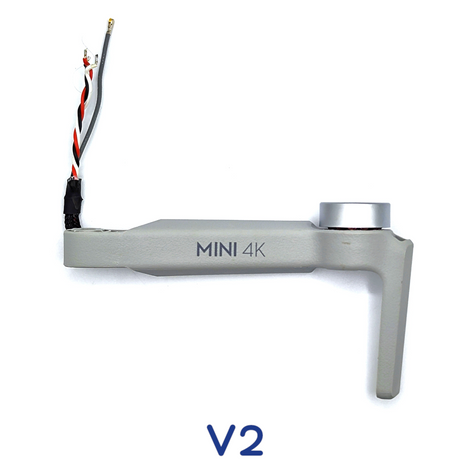 DJI Mini 4K Arm mit Motor & Antenne