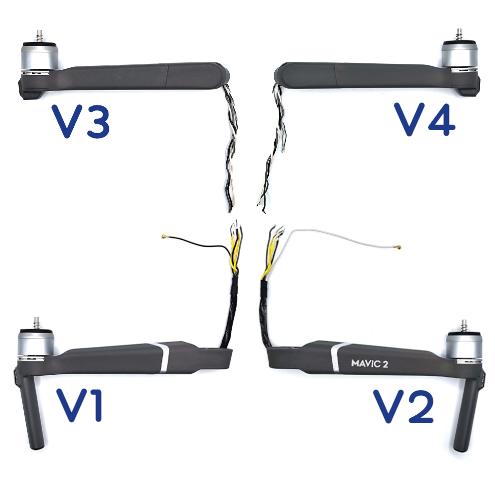 DJI Mavic 2 Arm mit Motor, Antenne & Leuchte