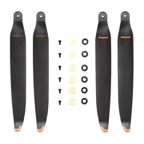 DJI Matrice 400 2510F Propeller: vier Blätter mit Schrauben und Unterlegscheiben