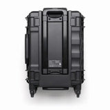 DJI BS100 Akkuladestation aufrecht mit Teleskopgriff, Rollen und Typenschild