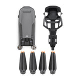 Lieferumfang der DJI Mavic 3 Classic Ersatzdrohne: Drohne, Gimbalschutz und vier Propeller