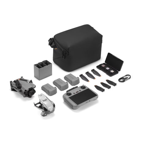 DJI Mini 5 Pro Fly More Combo Plus (DJI RC 2) – Lieferumfang mit Drohne, RC 2, drei Akkus Plus, Ladestation, ND-Filtern und Tasche