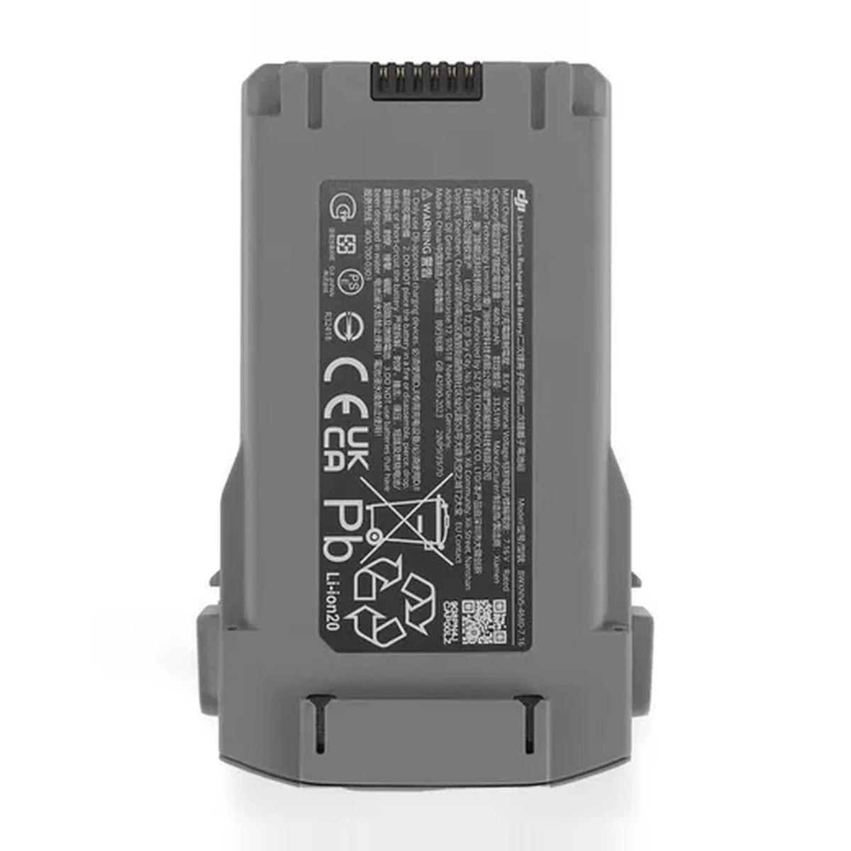 DJI Mini 5 Pro Intelligent Flight Battery Plus mit Typenschild (4680 mAh, 33,51 Wh)