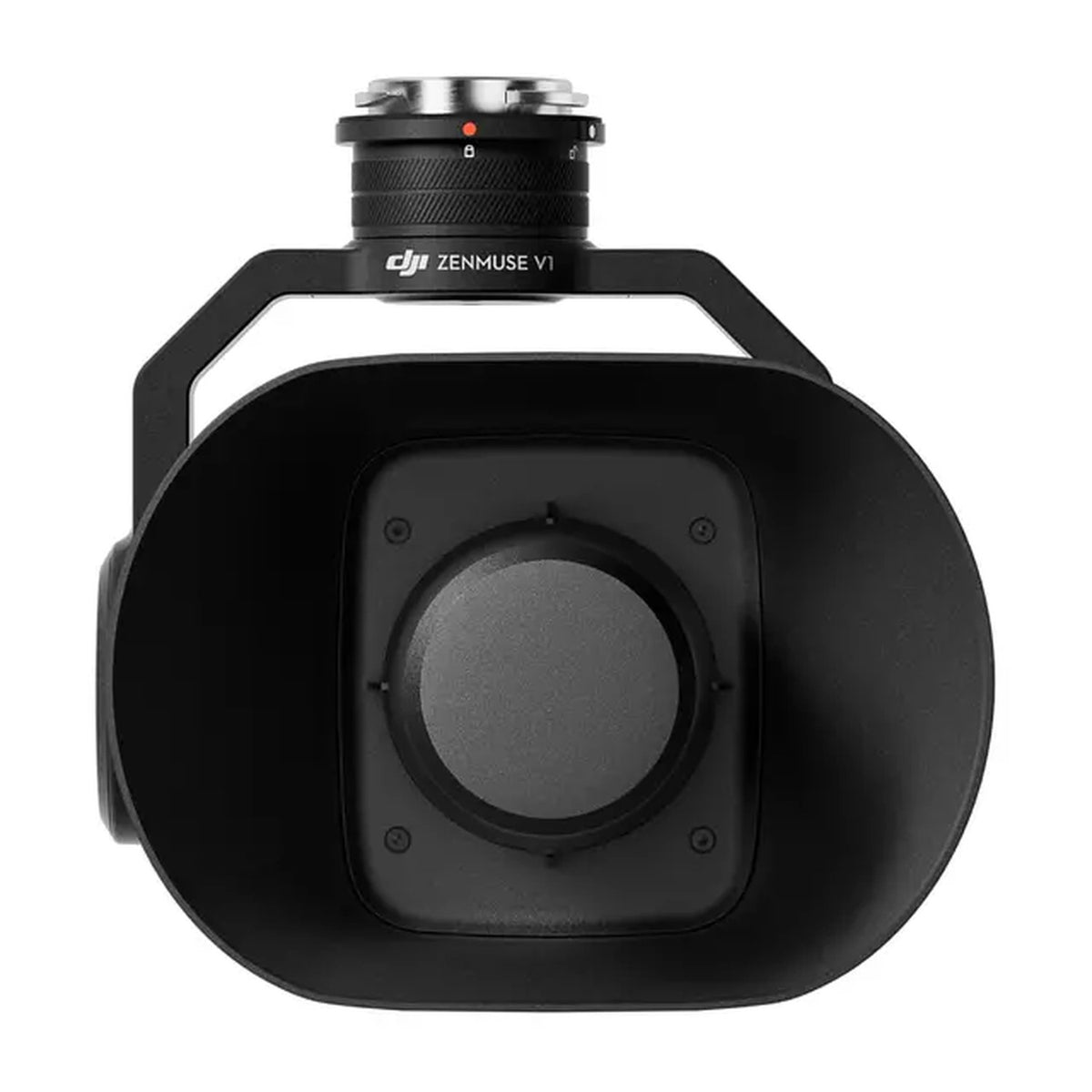 DJI Zenmuse V1 Lautsprecher in der Frontansicht
