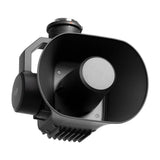 DJI Zenmuse V1 Lautsprecher von unten mit Schalltrichter und Kühlrippen