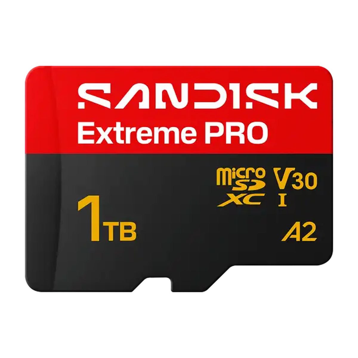 SanDisk Extreme PRO microSDXC 1 TB Speicherkarte von vorn