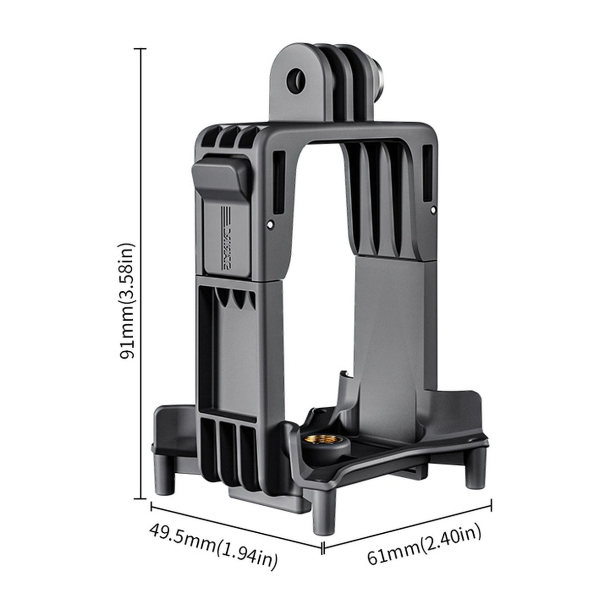 STARTRC Actioncam-Halterung für DJI Avata 2: Maße 91 × 61 × 49,5 mm
