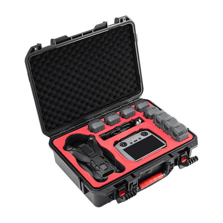 STARTRC DJI Mavic 4 Pro Koffer geöffnet mit Drohne, DJI RC 2 und Akkus