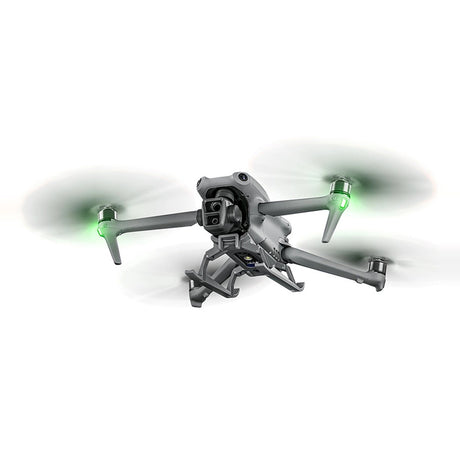 DJI Air 3 mit STARTRC Landegestell im Flug