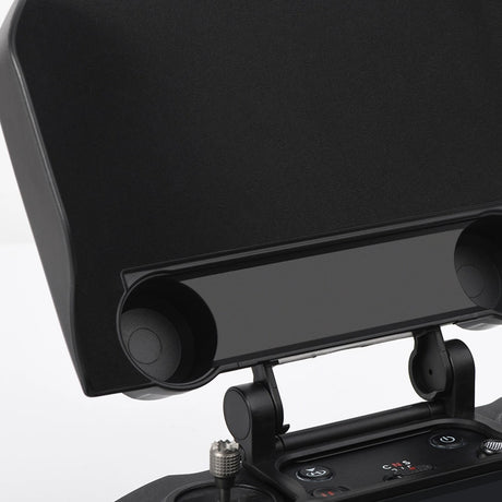 STARTRC Sonnenblende für DJI RC Pro aufgeklappt mit Mulden für die Steuerknüppel