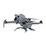 DJI Mini 5 Pro mit STARTRC Spider-Landegestell von der Seite