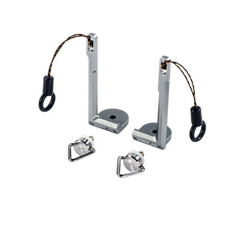STARTRC Umhängeband-Halterung für DJI RC: zwei Metallhalterungen mit Halteschnüren und zwei Ösenschrauben